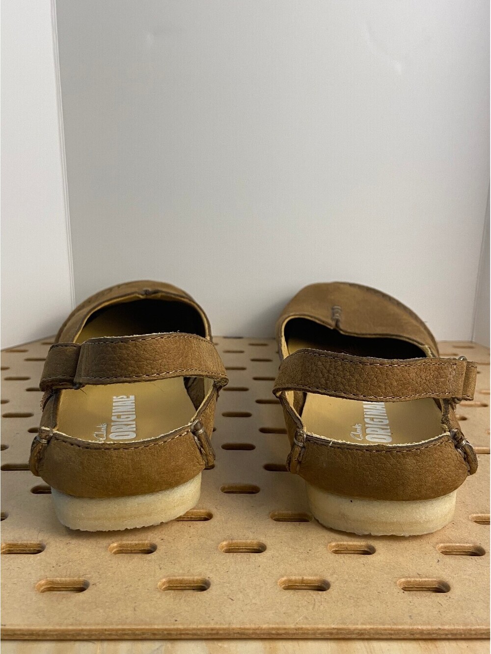 Clarks Originals Brown Suede Slingback Flats - Picture 8 of 11